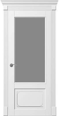 Міжкімнатні двері фарбовані окрашенная дверь неаполь по белая