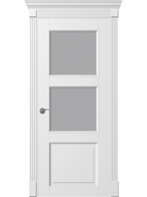 Міжкімнатні двері фарбовані рим біла