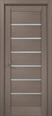 Міжкімнатні двері ламіновані ламінована дверь ml-14 дуб сірий