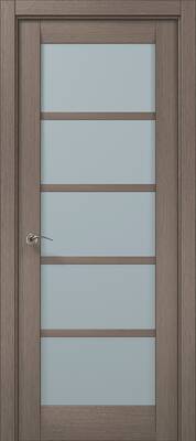 Міжкімнатні двері ламіновані ламинированная дверь ml-15 дуб серый брашированный