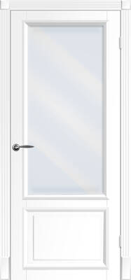 Міжкімнатні двері фарбовані марсель по білі