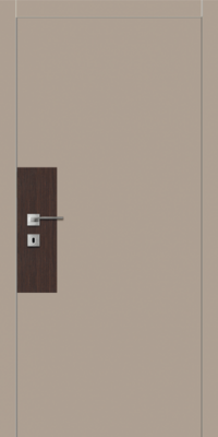Міжкімнатні двері фарбовані ft10.s капучино ral1019