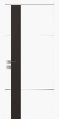 Міжкімнатні двері фарбовані ft18.s.m біла