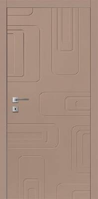 Міжкімнатні двері фарбовані а19.f колір по ral
