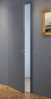 Приховані грунтовані двері під фарбування коробка Comfort - Фото