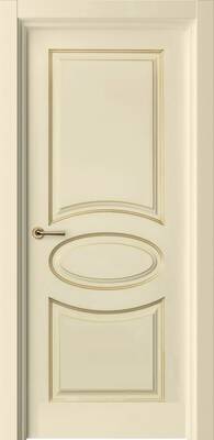 Міжкімнатні двері фарбовані барселона пг з патиною