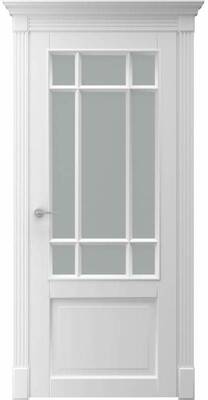 Окрашенная дверь Ницца-Сиена ПО белая - Фото