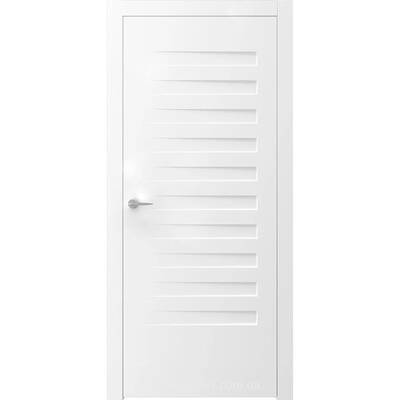 Окрашенная дверь SENSE 6 белые - Фото