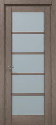 ламинированная дверь ML-15 дуб серый брашированный РАСПРОДАЖА - Фото
