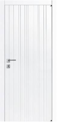Міжкімнатні двері фарбовані а18.f білі