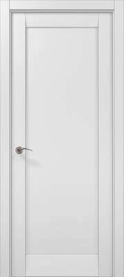 Межкомнатные двери ламинированные ламинированная дверь ml-00f белый матовый