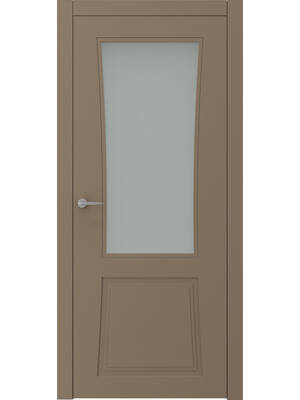Міжкімнатні двері фарбовані uno 12g ral 1019