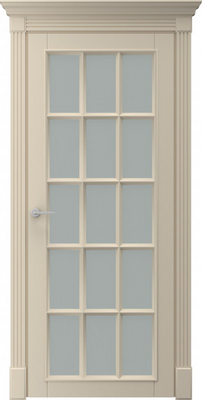 Міжкімнатні двері фарбовані ніца-бретань поо ral 1013