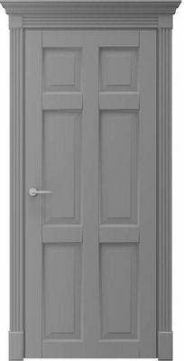 Міжкімнатні двері фарбовані америка пг cіра ral 7004