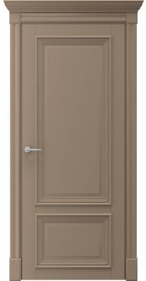 Міжкімнатні двері фарбовані мадрид пг капучино ral 1019