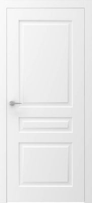 Окрашенная дверь DUO 2.1 с фрезеровкой - Фото