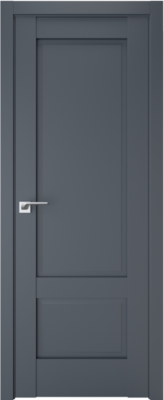 Міжкімнатні двері ламіновані ламінована дверь модель 606 антрацит пг