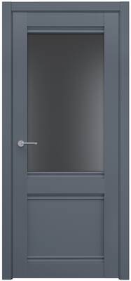 Міжкімнатні двері ламіновані ламінована дверь модель 404 антрацит по