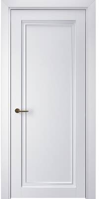 Міжкімнатні двері ламіновані ламінована дверь модель 401 білий пг