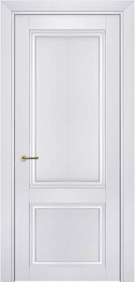 Міжкімнатні двері ламіновані ламінована дверь модель 402 білий пг