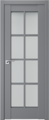 Міжкімнатні двері ламіновані ламінована дверь модель 601 сірий пo