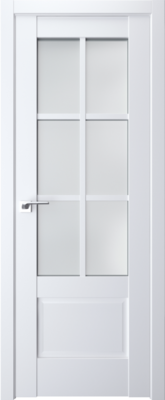 Міжкімнатні двері ламіновані ламінована дверь модель 602 білий пo
