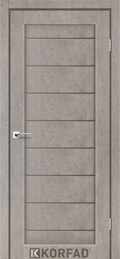 Міжкімнатні двері ламіновані модель pnd-01 дуб браш