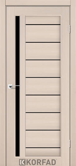 Міжкімнатні двері ламіновані модель vnd-02 горіх
