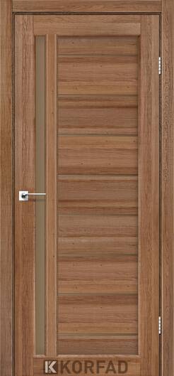 Міжкімнатні двері ламіновані модель vnd-02 горіх