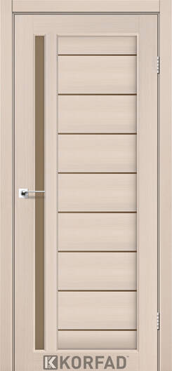 Міжкімнатні двері ламіновані модель vnd-02 дуб марсала