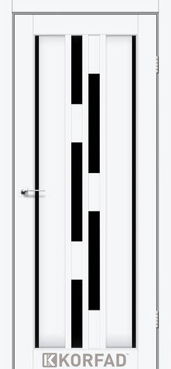 Міжкімнатні двері ламіновані модель vnd-05 дуб браш