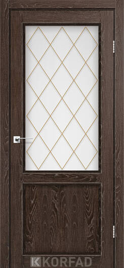 Межкомнатные двери ламинированные ламинированная дверь модель cl-02 белый перламутр стекло сатин бронза