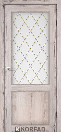 Межкомнатные двери ламинированные ламинированная дверь модель cl-02 дуб марсала стекло сатин