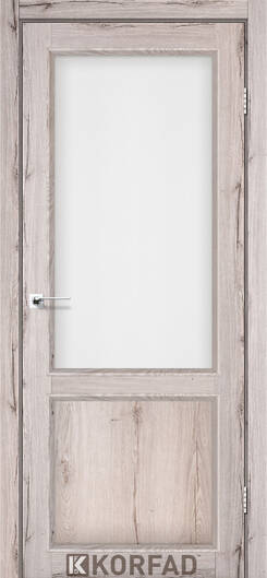 Міжкімнатні двері ламіновані модель cl-02 дуб марсала сатин бронза