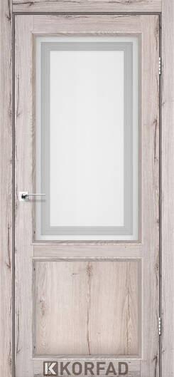Межкомнатные двери ламинированные ламинированная дверь модель cl-02 дуб тобакко стекло сатин бронза