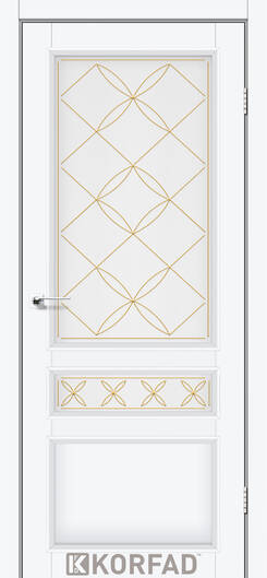 Межкомнатные двери ламинированные ламинированная дверь модель cl-05 белый перламутр