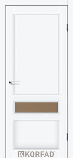 Межкомнатные двери ламинированные ламинированная дверь модель cl-07 со штапиком белый перламутр