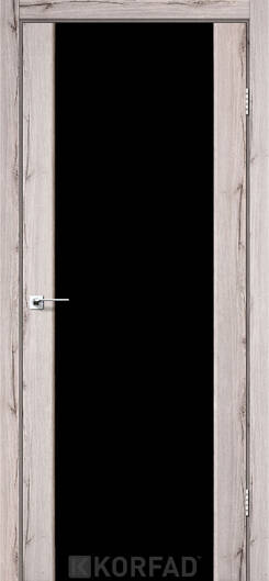 Межкомнатные двери ламинированные ламинированная дверь модель sr-01 дуб браш триплекс чёрный