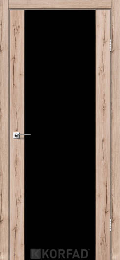 Міжкімнатні двері ламіновані модель sr-01 дуб тобакко триплекс білий