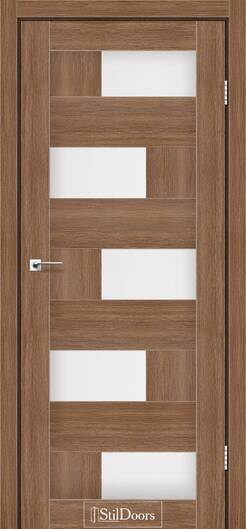 Міжкімнатні двері ламіновані ламінована дверь модель nepal вільха класична blk лакобель