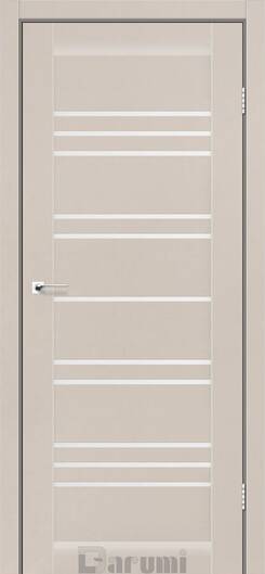 Межкомнатные двери ламинированные ламинированная дверь darumi versal серый краст (чёрный «lacobel»)