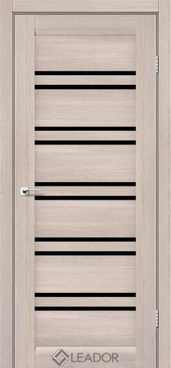 Міжкімнатні двері ламіновані ламінована дверь leador sicilia дуб саксонський