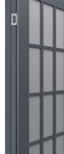 Міжкімнатні двері ламіновані ламінована дверь модель 603 антрацит пo