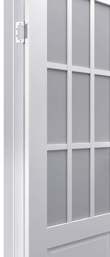 Міжкімнатні двері ламіновані ламінована дверь модель 604 білий пo