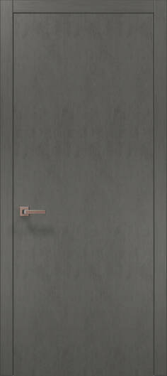 Міжкімнатні двері ламіновані ламінована дверь plato-01c білий матовий