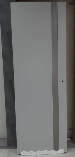 Міжкімнатні двері ламіновані ламінована дверь манхетен 6е grazio сірий