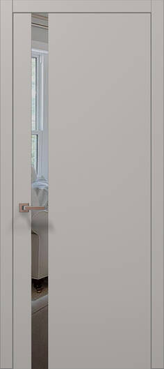 Міжкімнатні двері ламіновані ламінована дверь plato-04 білий матовий