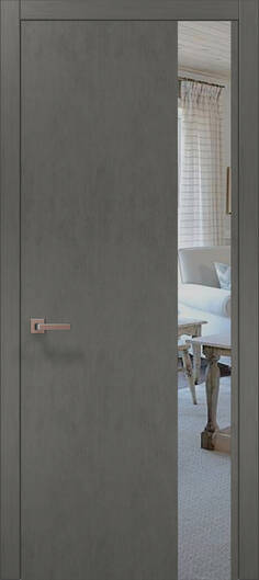 Міжкімнатні двері ламіновані ламінована дверь plato-05 бетон сірий