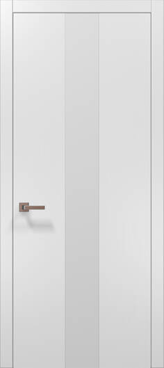 Межкомнатные двери ламинированные ламинированная дверь plato-06 белый матовый