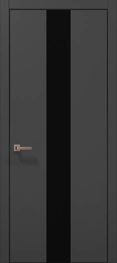 Межкомнатные двери ламинированные ламинированная дверь plato-06 темно-серый супермат